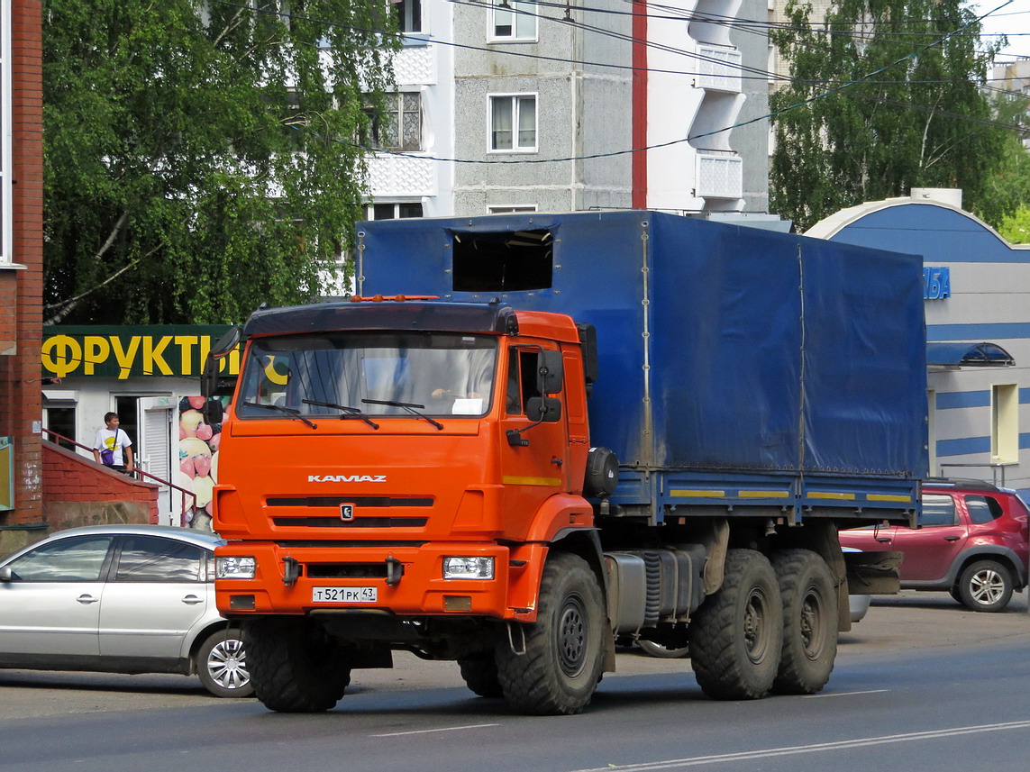 Кировская область, № Т 521 РК 43 — КамАЗ-43118-50