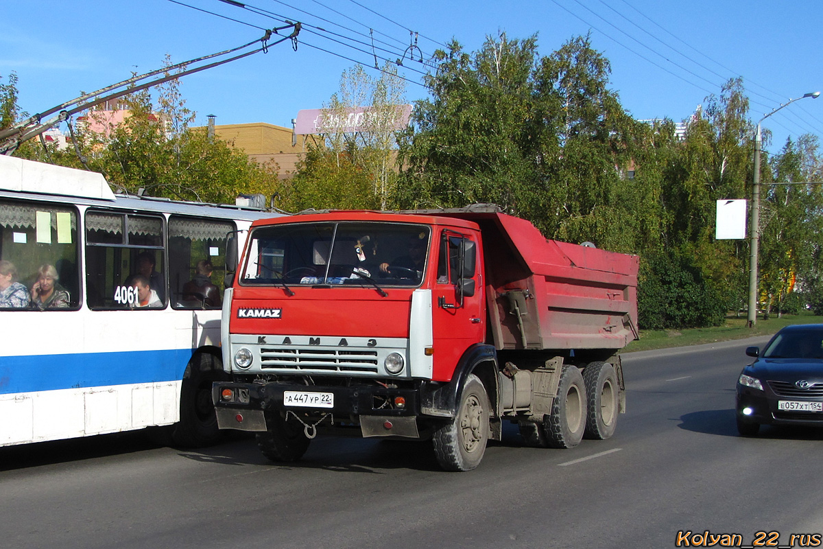 Алтайский край, № А 447 УР 22 — КамАЗ-5511 / 55111 (общая)