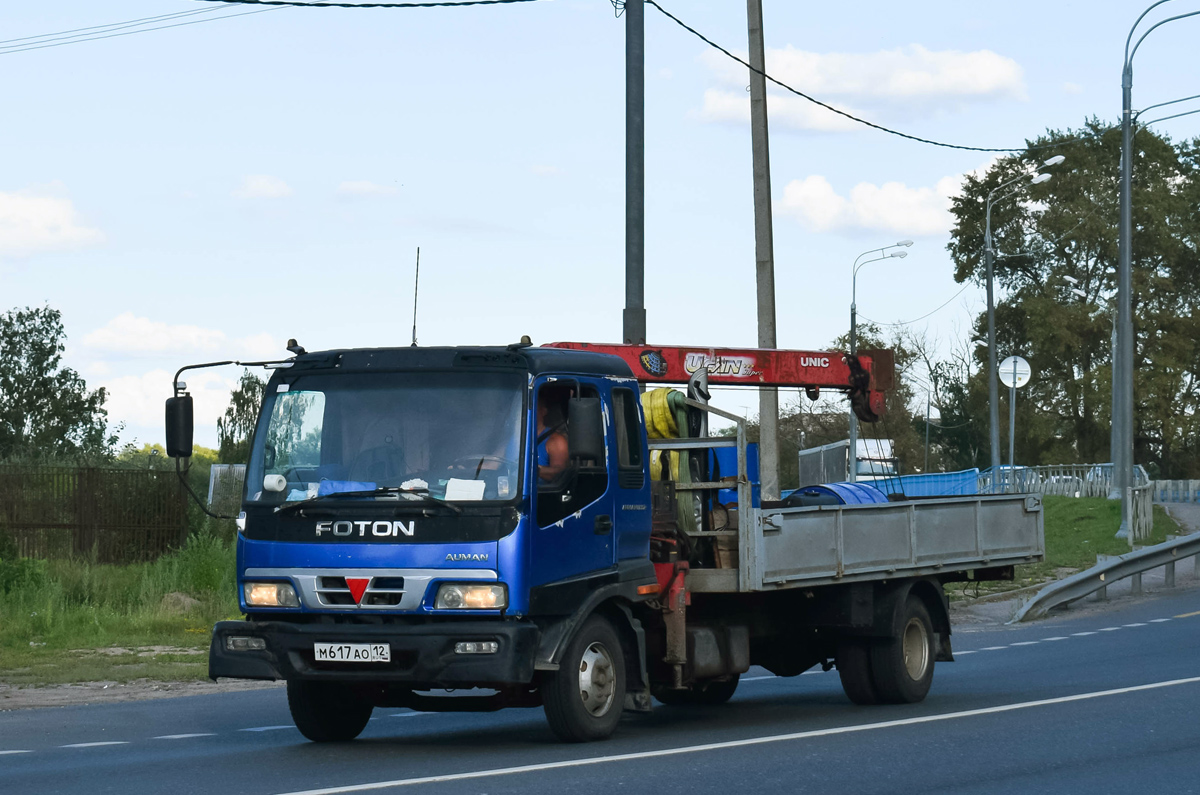 Марий Эл, № М 617 АО 12 — Foton Auman (общая модель)