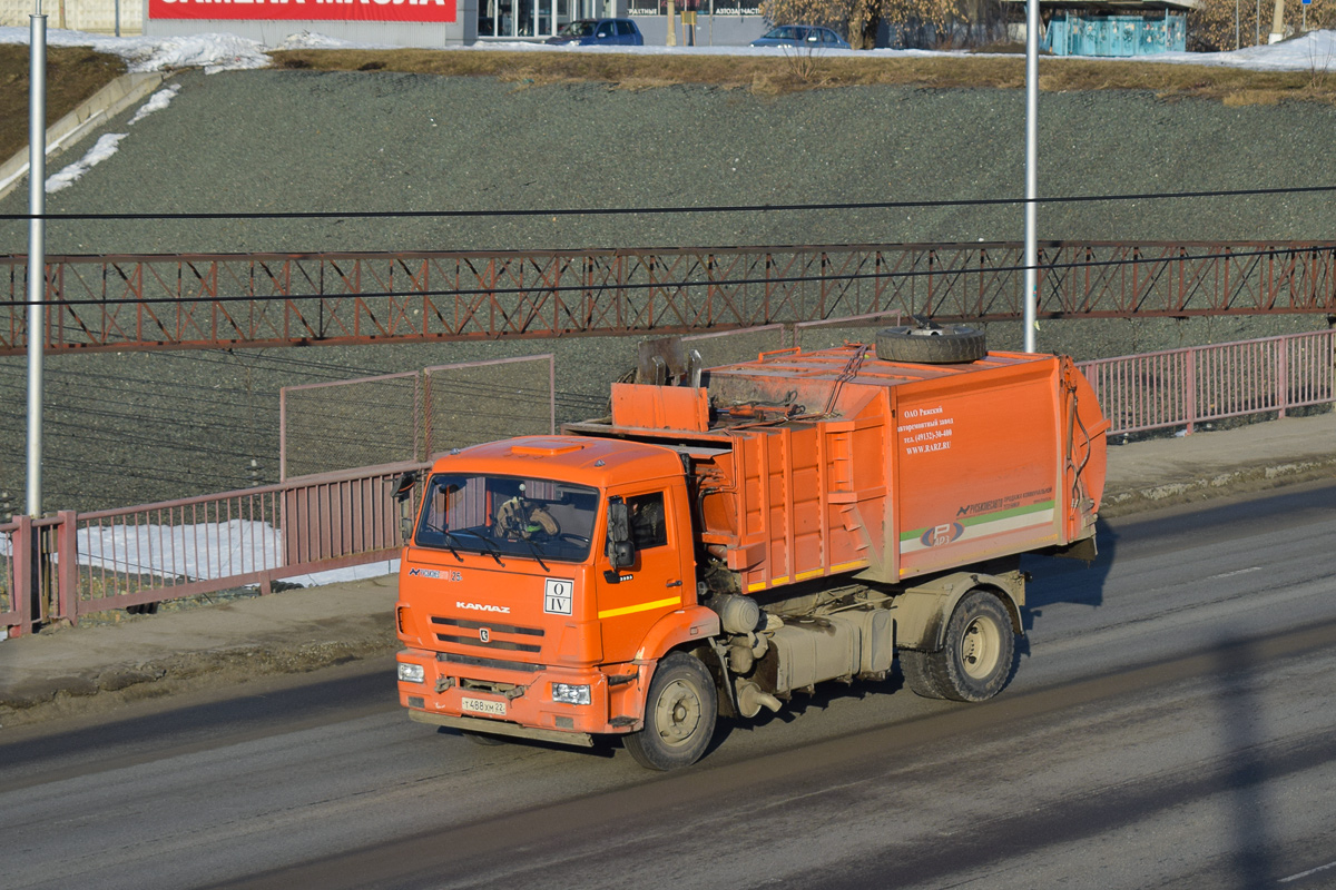 Алтайский край, № Т 488 ХМ 22 — КамАЗ-43253-G5(69)