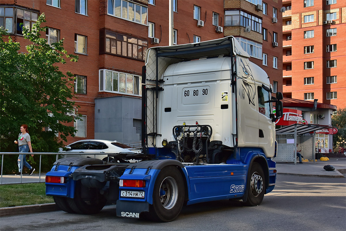 Тюменская область, № С 314 УН 72 — Scania ('2009-2011, общая модель)