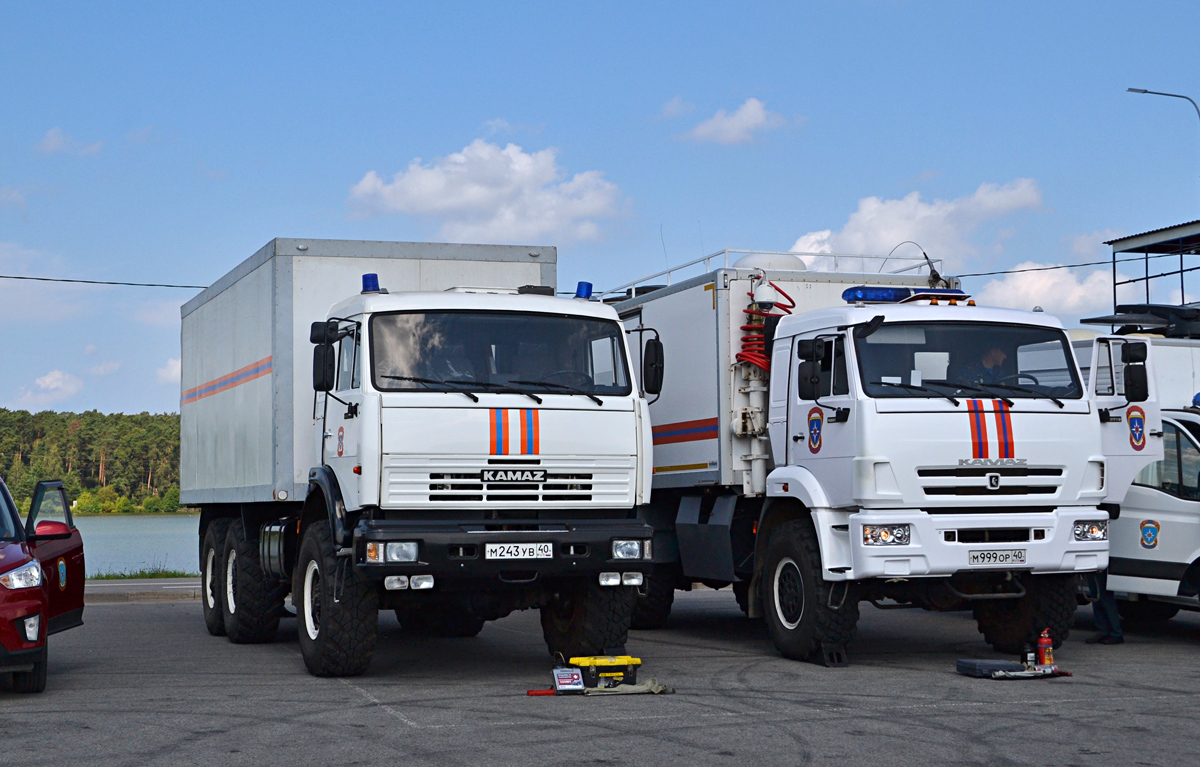 Калужская область, № М 243 УВ 40 — КамАЗ-43118-10 [43118K]