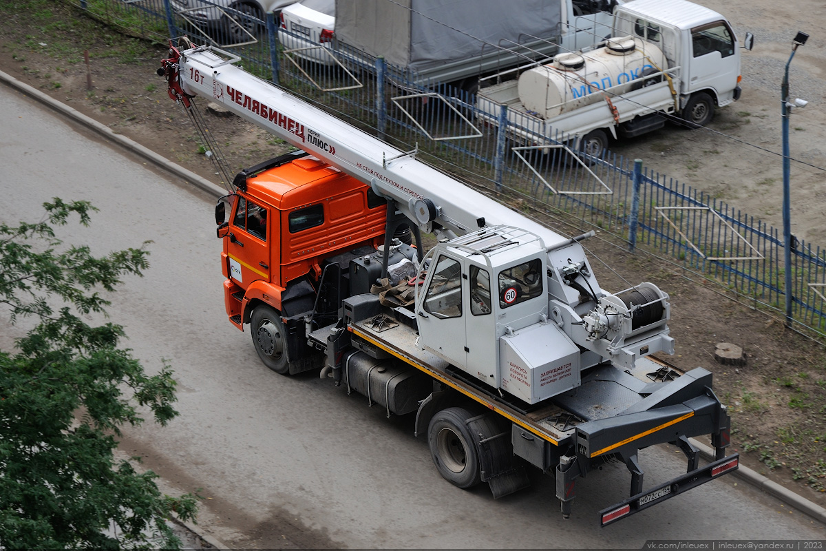 Новосибирская область, № М 072 СС 154 — КамАЗ-43253-G5(69)