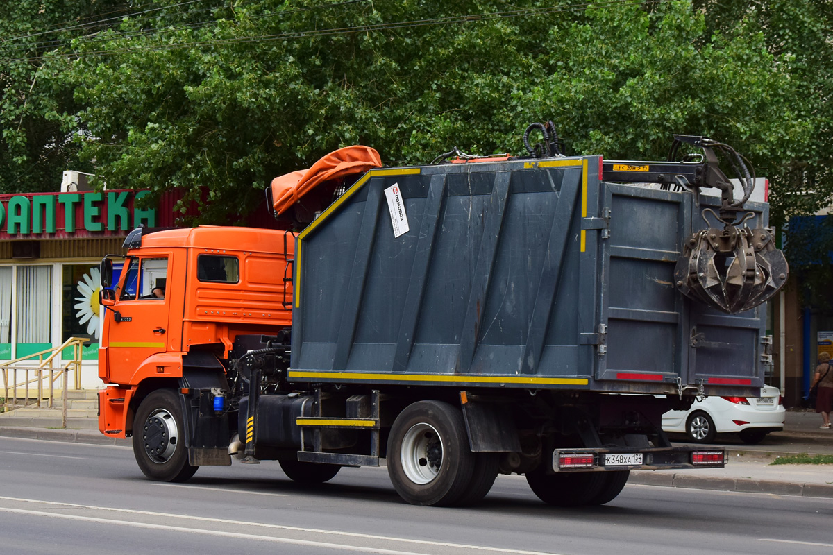 Волгоградская область, № К 348 ХА 134 — КамАЗ-43253-G5(69)