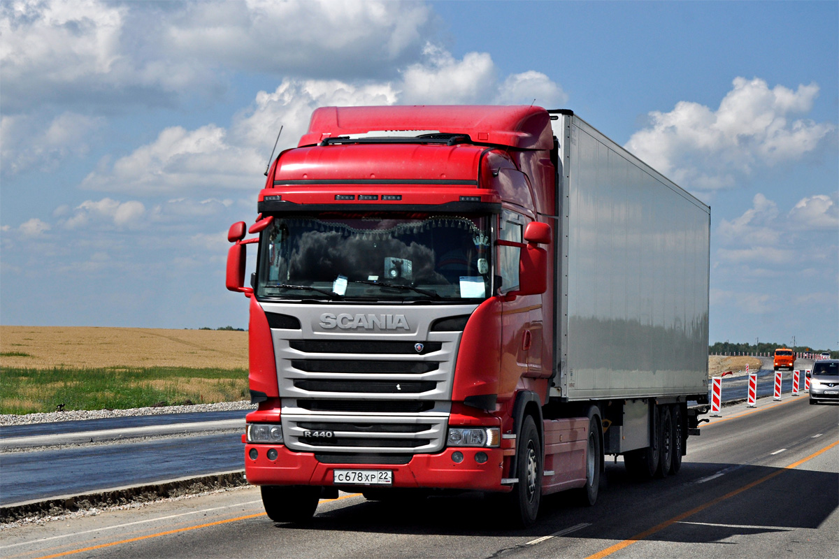 Алтайский край, № С 678 ХР 22 — Scania ('2013) R440
