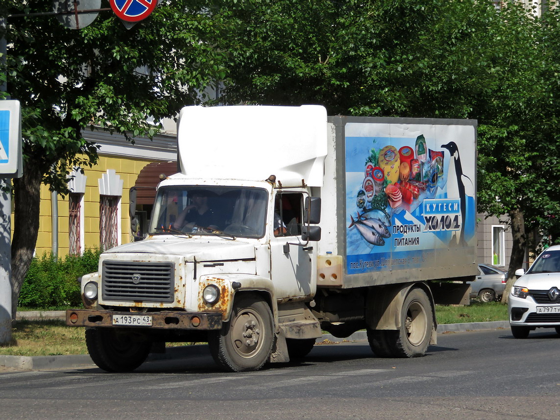 Кировская область, № А 193 РС 43 — ГАЗ-3309
