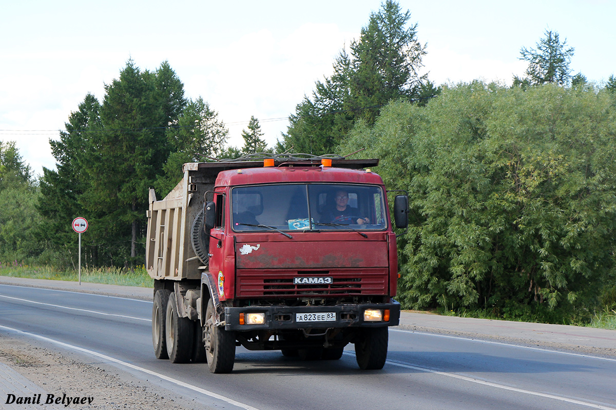 Ненецкий автономный округ, № А 823 ЕЕ 83 — КамАЗ-65115-02 [65115C]