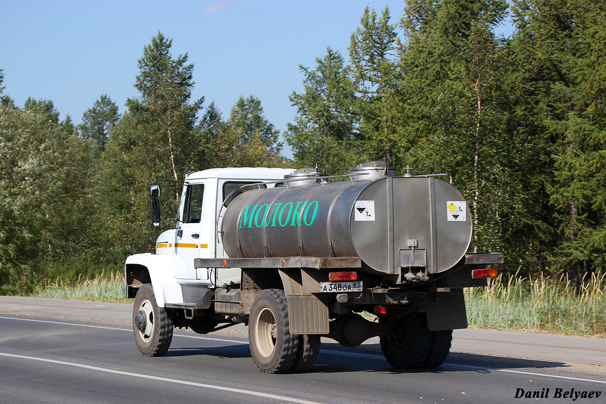 Ненецкий автономный округ, № А 348 ОА 83 — ГАЗ-33086 «Земляк»