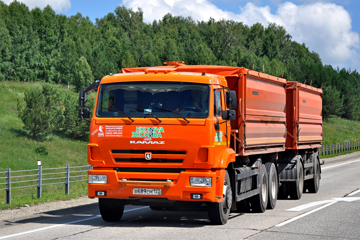 Алтайский край, № В 689 СМ 122 — КамАЗ-65115-A5(48)