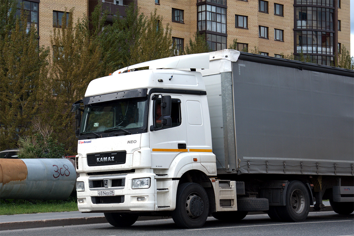 Архангельская область, № О 514 ЕХ 29 — КамАЗ-5490-S5(87)