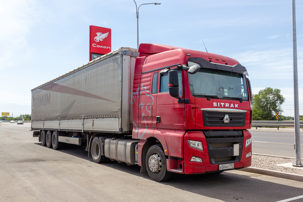 Москва, № В 504 НТ 797 — Sitrak C7H ZZ4186