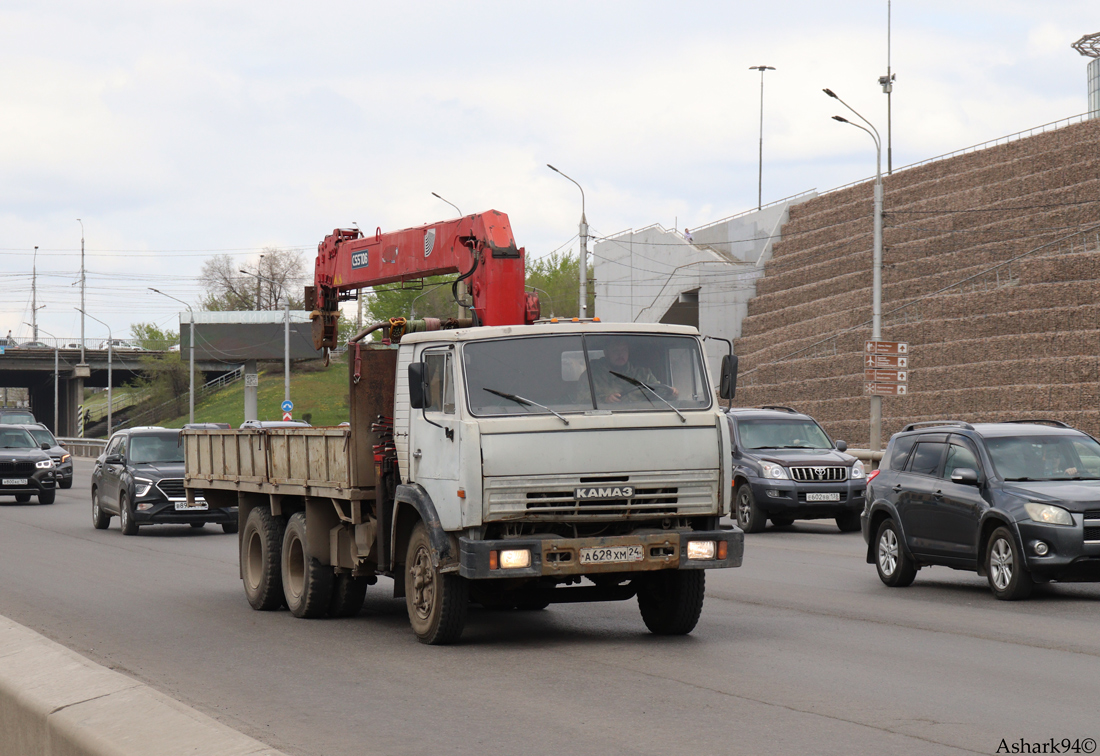 Красноярский край, № А 628 ХМ 24 — КамАЗ-53202