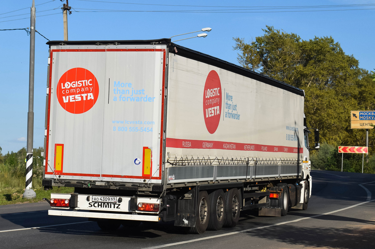 Тверская область, № АО 4309 69 — Schmitz Cargobull S.CS / SCB*S3T / S01