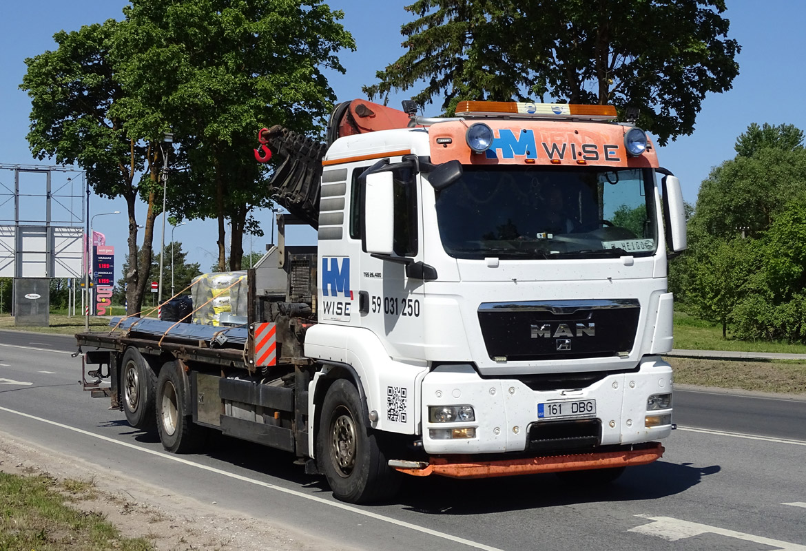 Эстония, № 161 DBG — MAN TGS 26.480