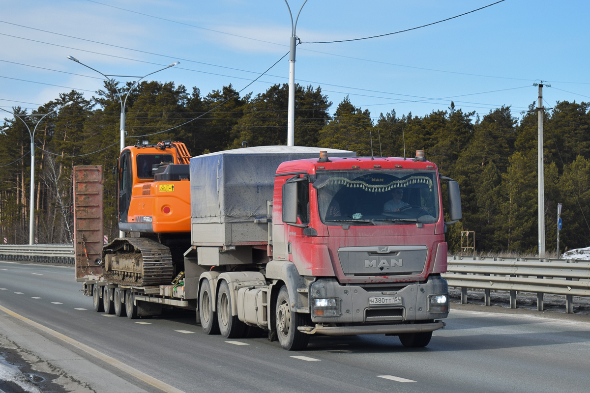 Новосибирская область, № Н 380 ТТ 154 — MAN TGS 26.440