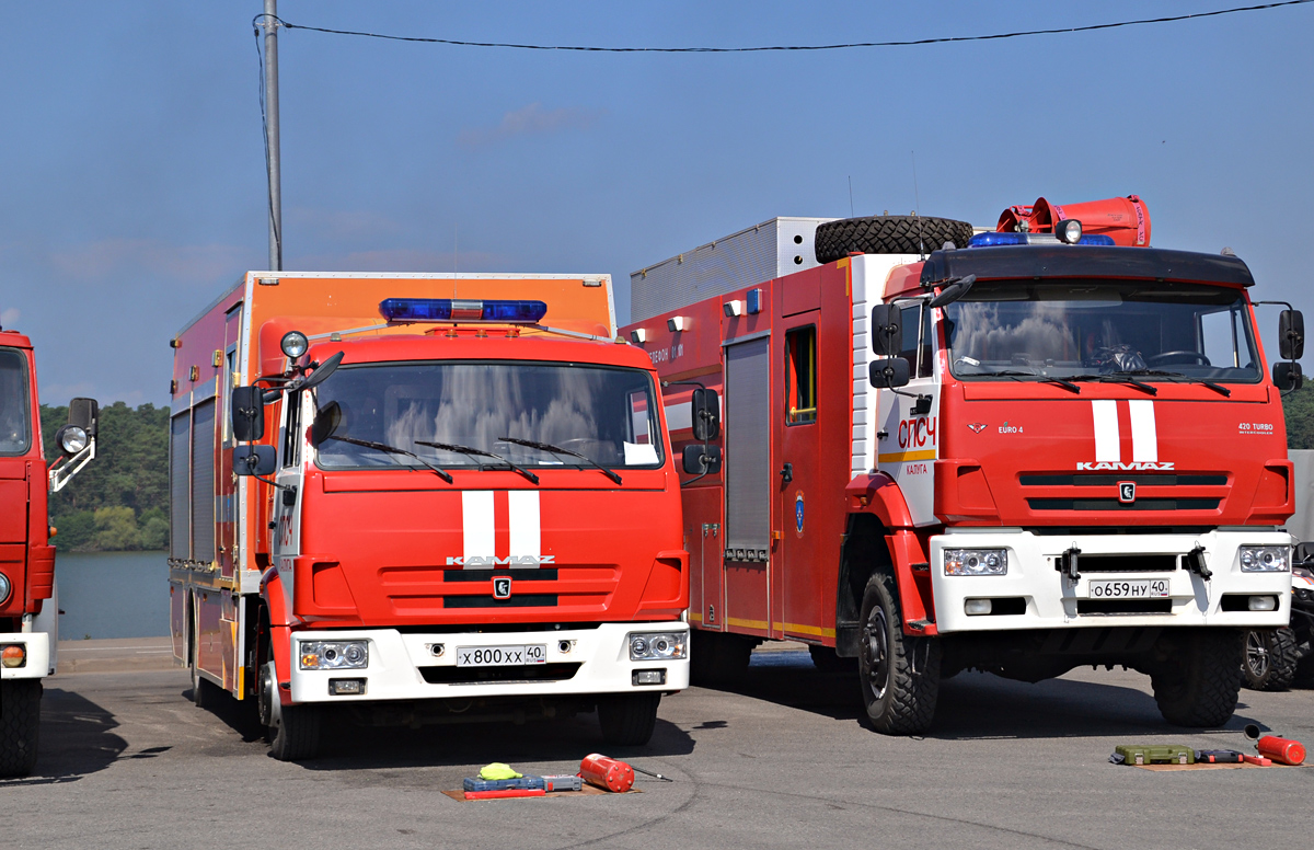 Калужская область, № Х 800 ХХ 40 — КамАЗ-4308-R4(28)