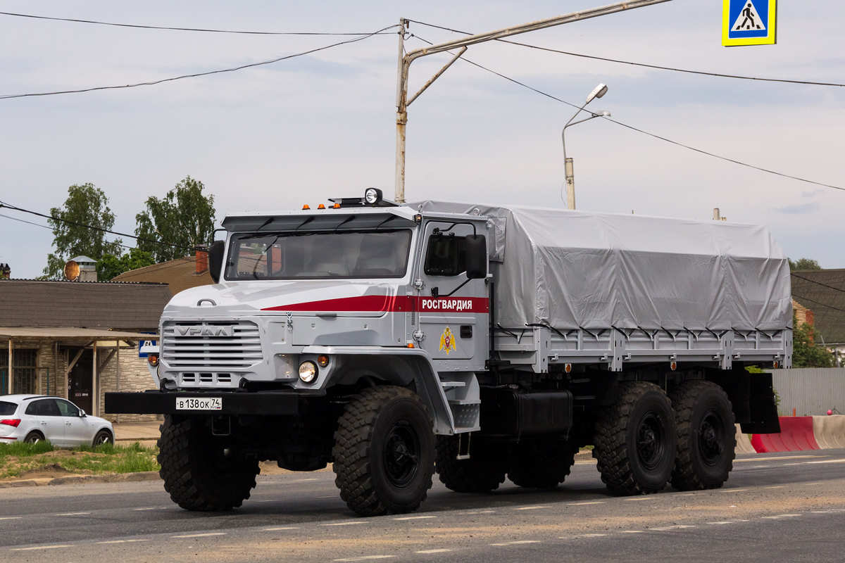 Челябинская область, № В 138 ОК 74 — Урал-4320-30 "Мотовоз-М"
