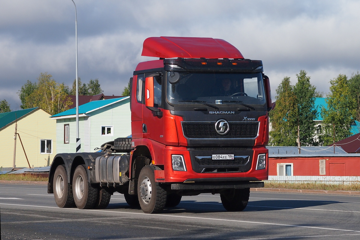 Ханты-Мансийский автоном.округ, № Е 084 ХЕ 186 — Shaanxi Shacman X3000 SX4258