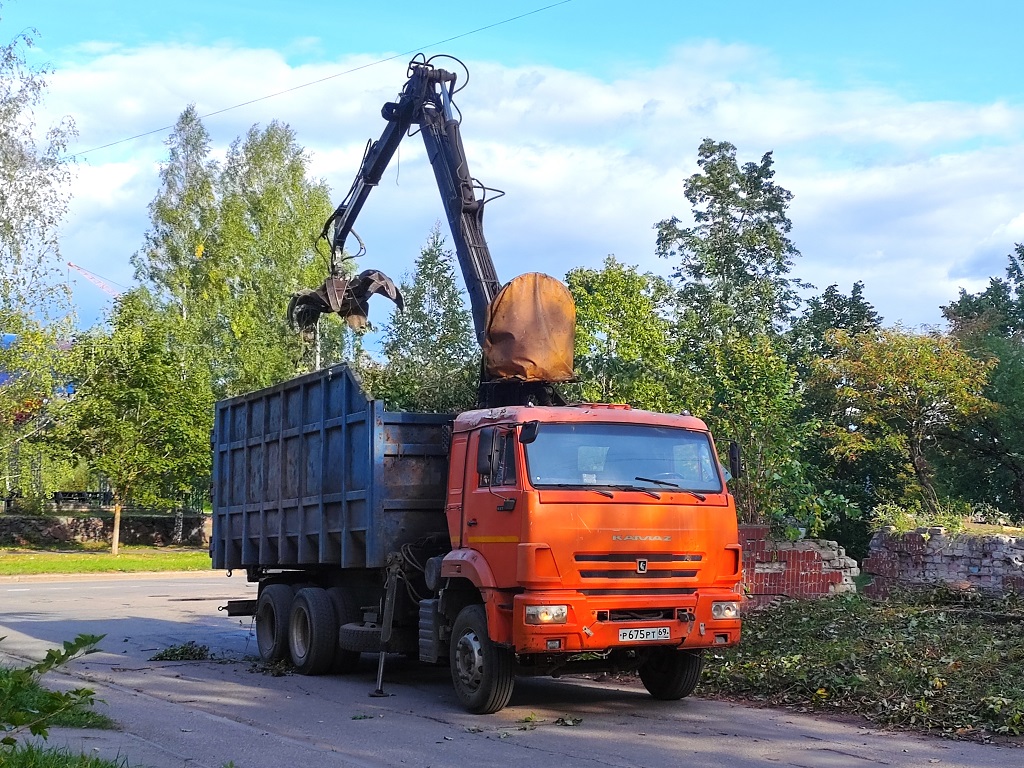 Тверская область, № Р 675 РТ 69 — КамАЗ-65115-A4(23)