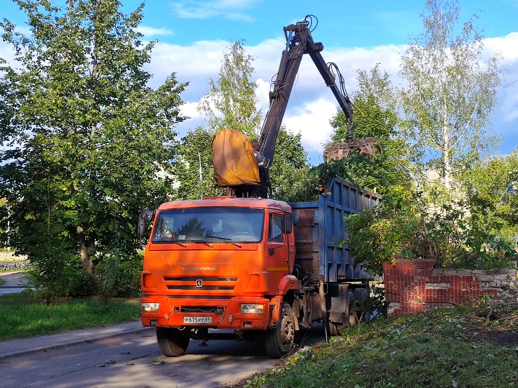 Тверская область, № Р 675 РТ 69 — КамАЗ-65115-A4(23)