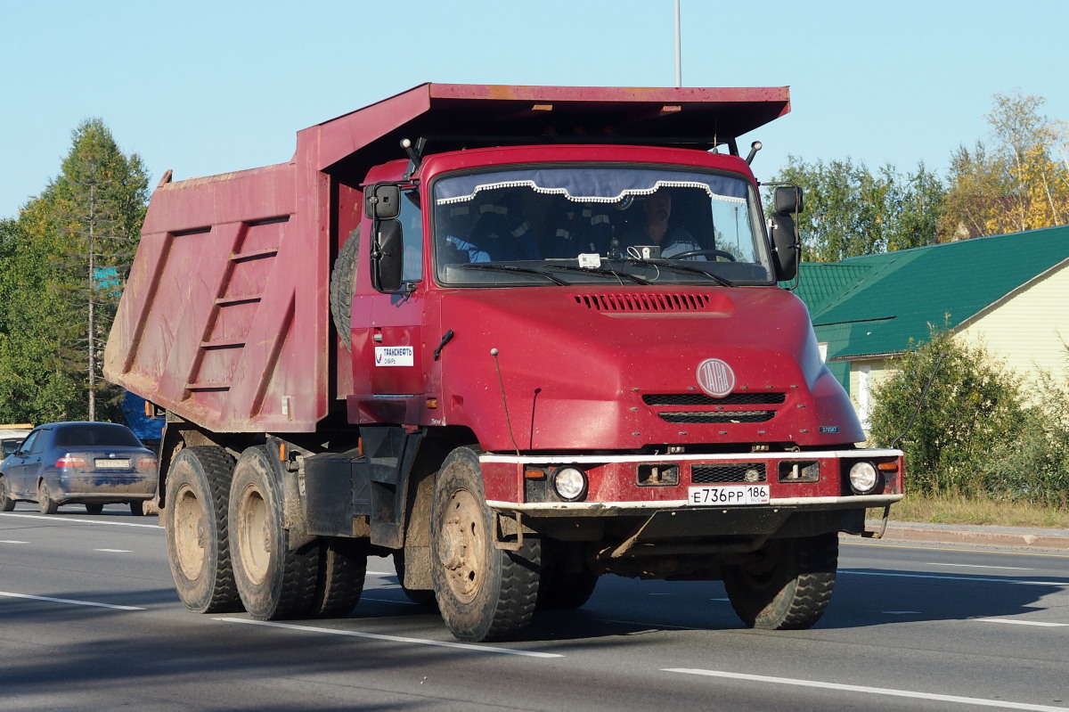 Тюменская область, № Е 736 РР 186 — Tatra 163 Jamal