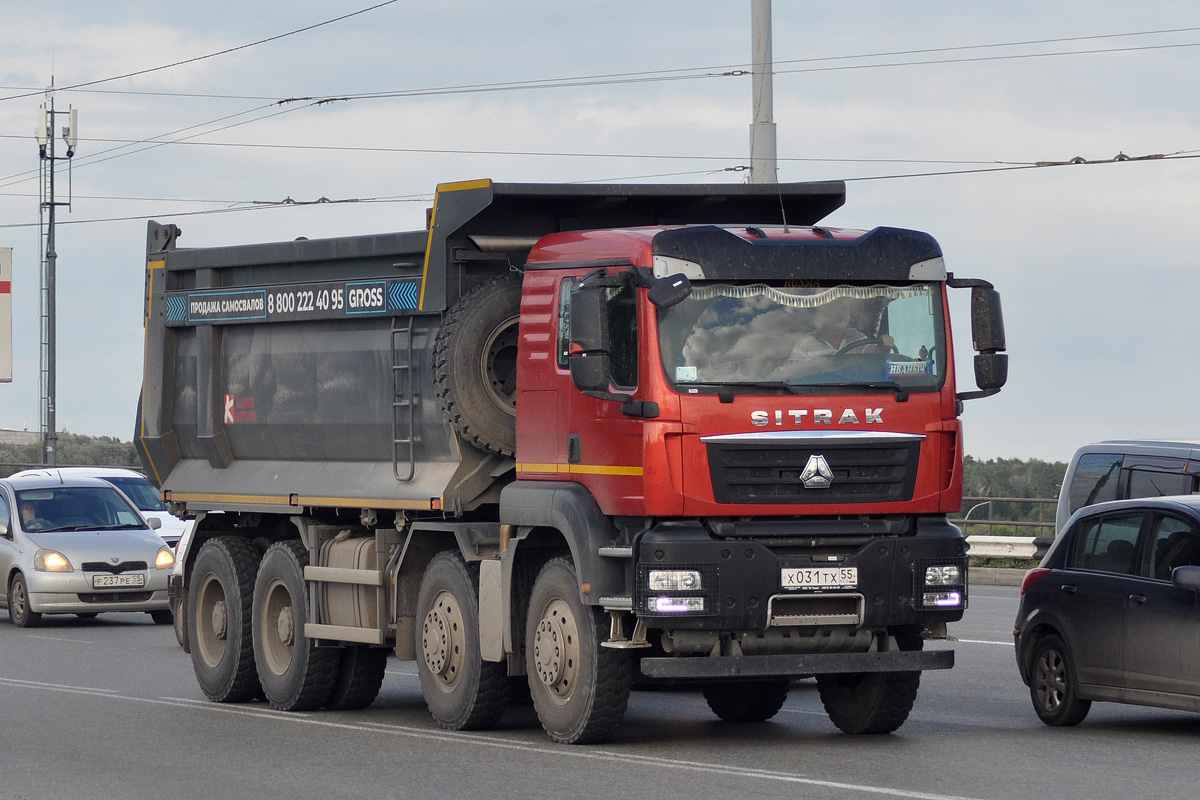 Омская область, № Х 031 ТХ 55 — Sitrak C7H ZZ3316