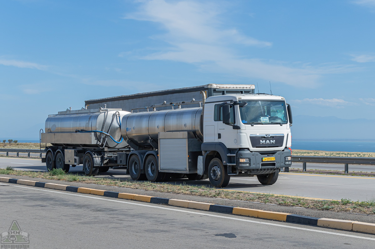 Туркестанская область, № H 0993 13 — MAN TGS 26.360