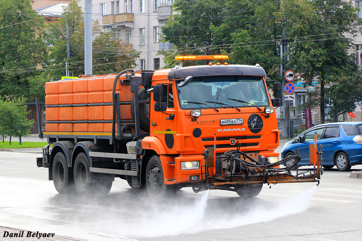 Челябинская область, № М 495 ВО 774 — КамАЗ-65115-A5(48)