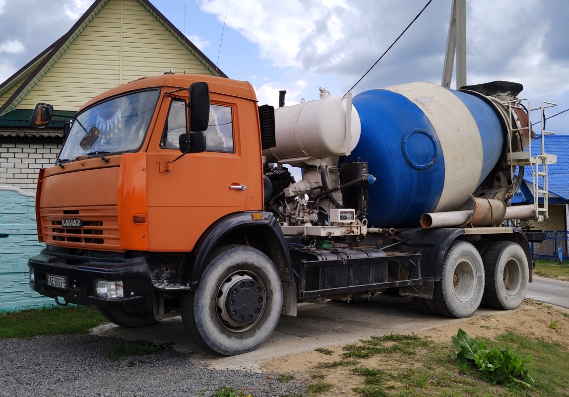 Минская область, № АЕ 9093-5 — КамАЗ (общая модель)