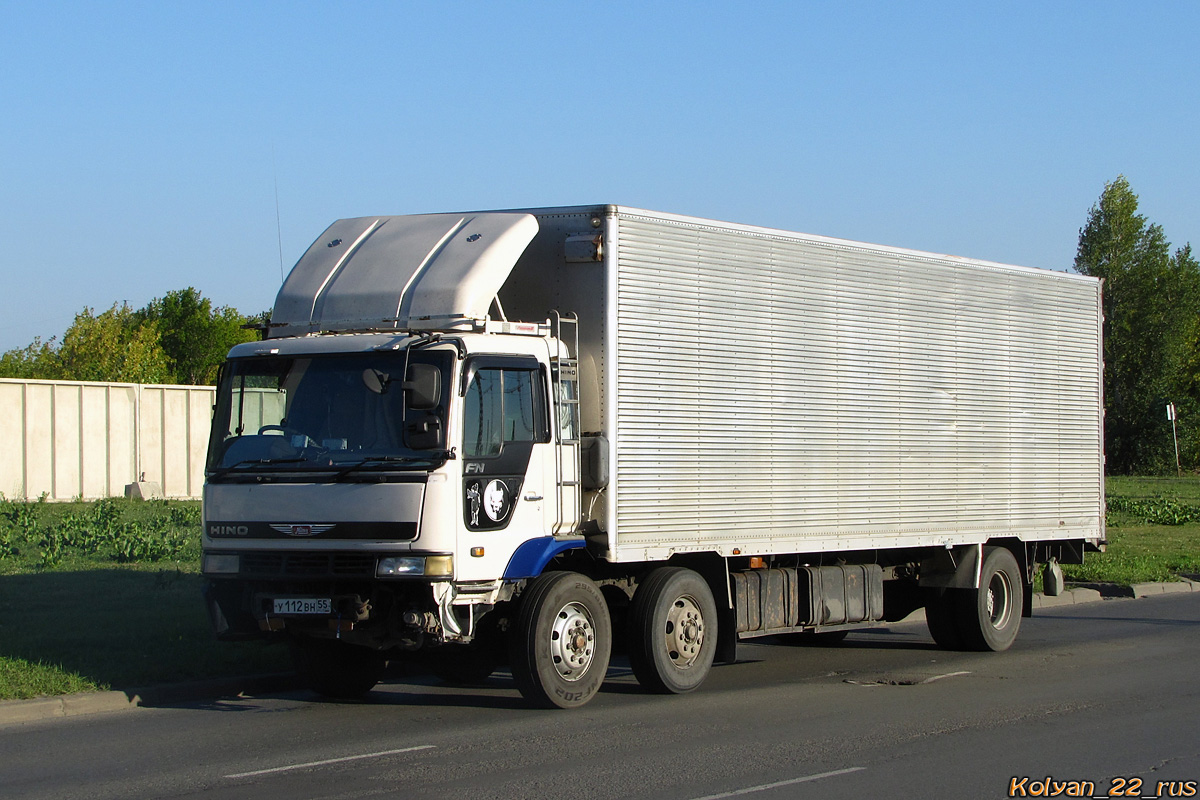Омская область, № У 112 ВН 55 — Hino FN
