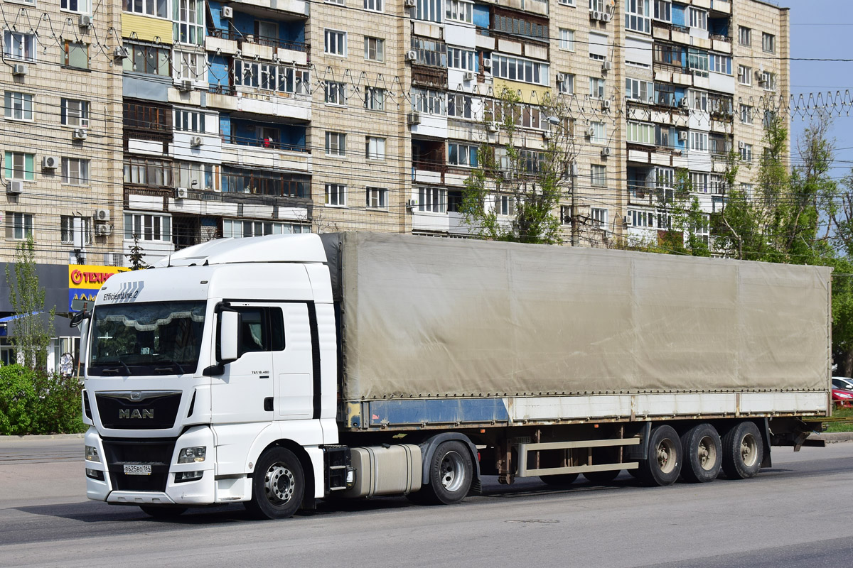Саратовская область, № В 625 ВО 164 — MAN TGX ('2007) 18.480