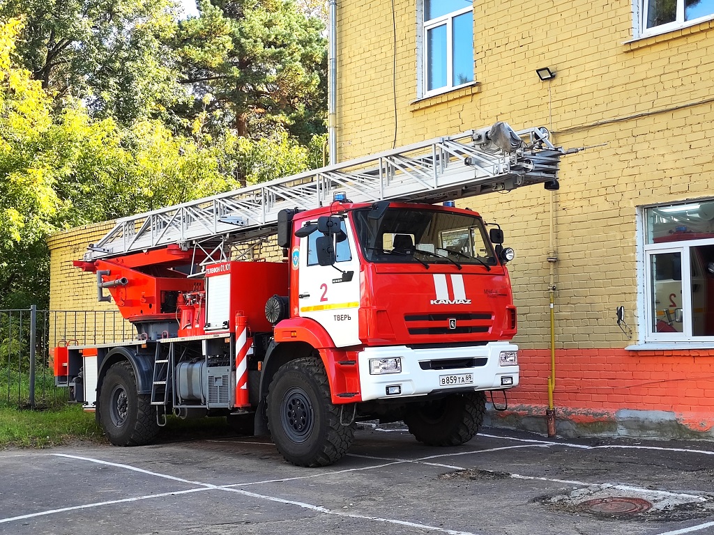 Тверская область, № В 859 ТА 69 — КамАЗ-43502-D5(66)