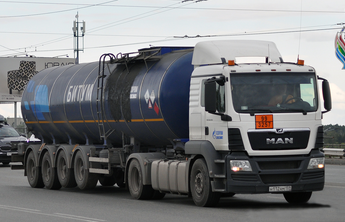 Омская область, № Н 112 АМ 159 — MAN TGS 18.440