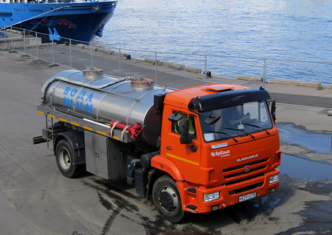 Санкт-Петербург, № М 629 ТВ 198 — КамАЗ-43253-G5(69)