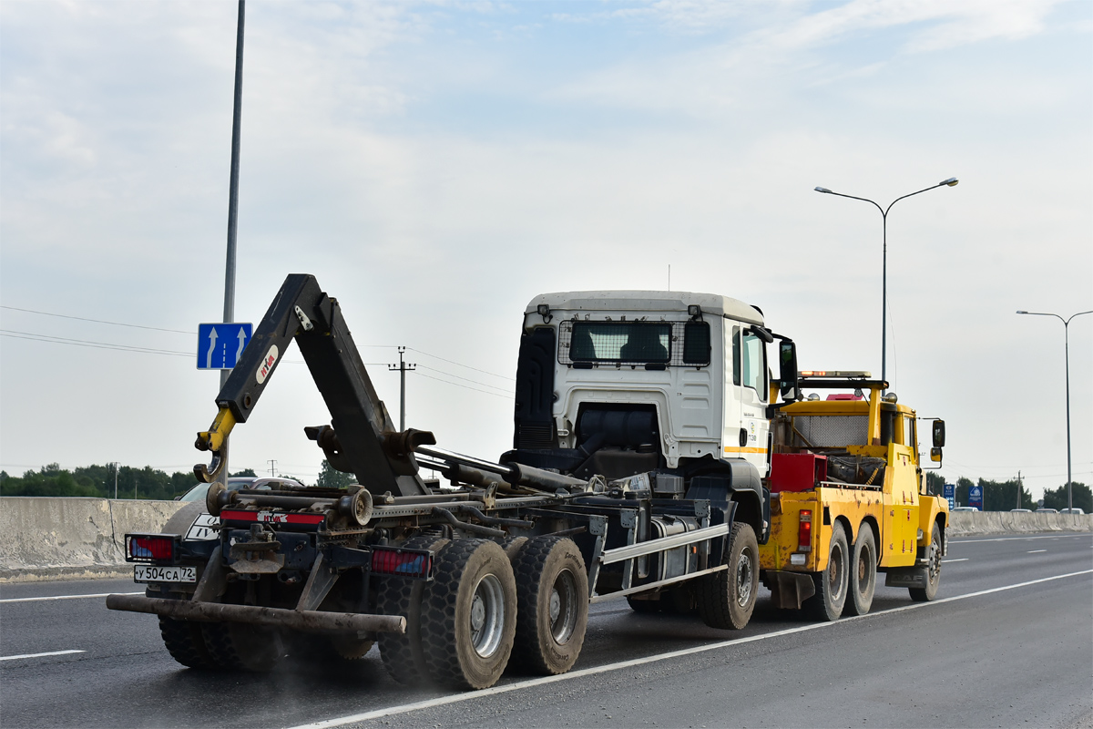 Тюменская область, № У 504 СА 72 — MAN TGS 33.440