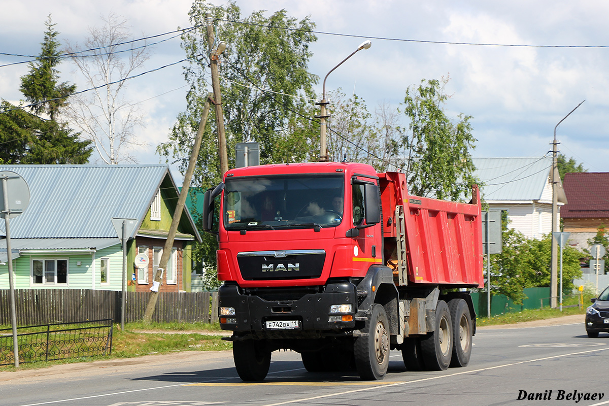Коми, № Е 742 ВА 11 — MAN TGS 40.430