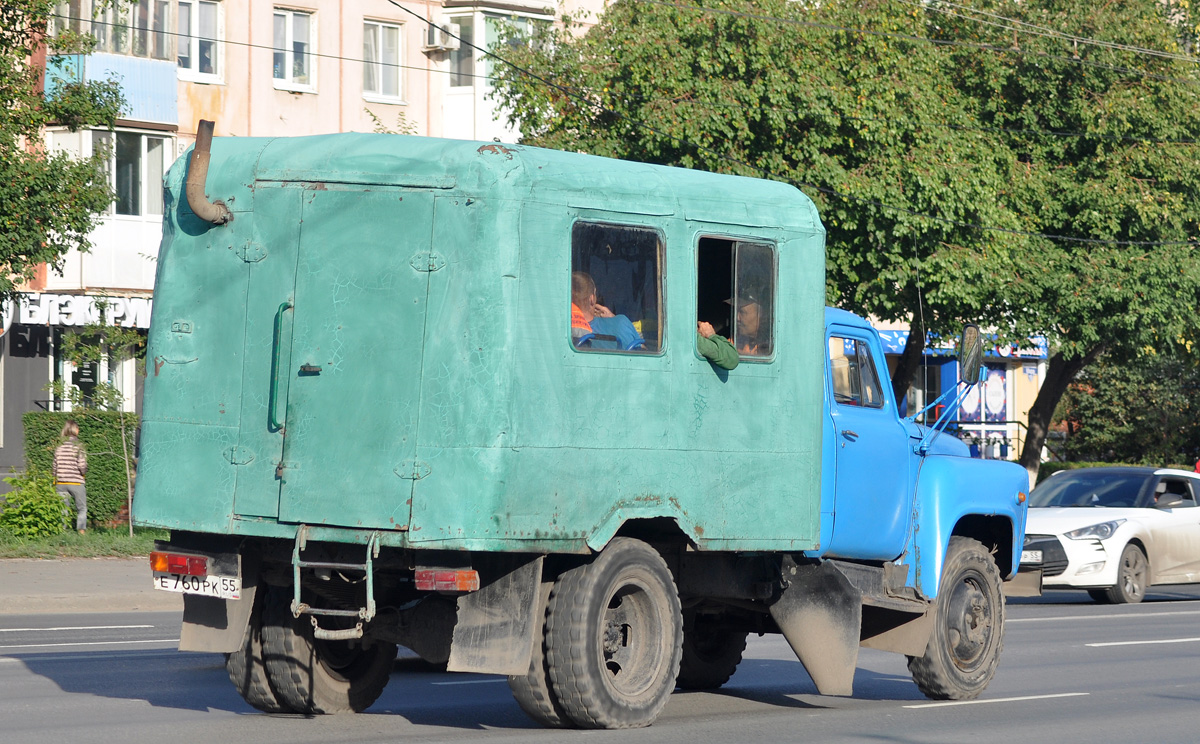 Омская область, № Е 760 РК 55 — ГАЗ-52-01 (ГАЗ-52А)