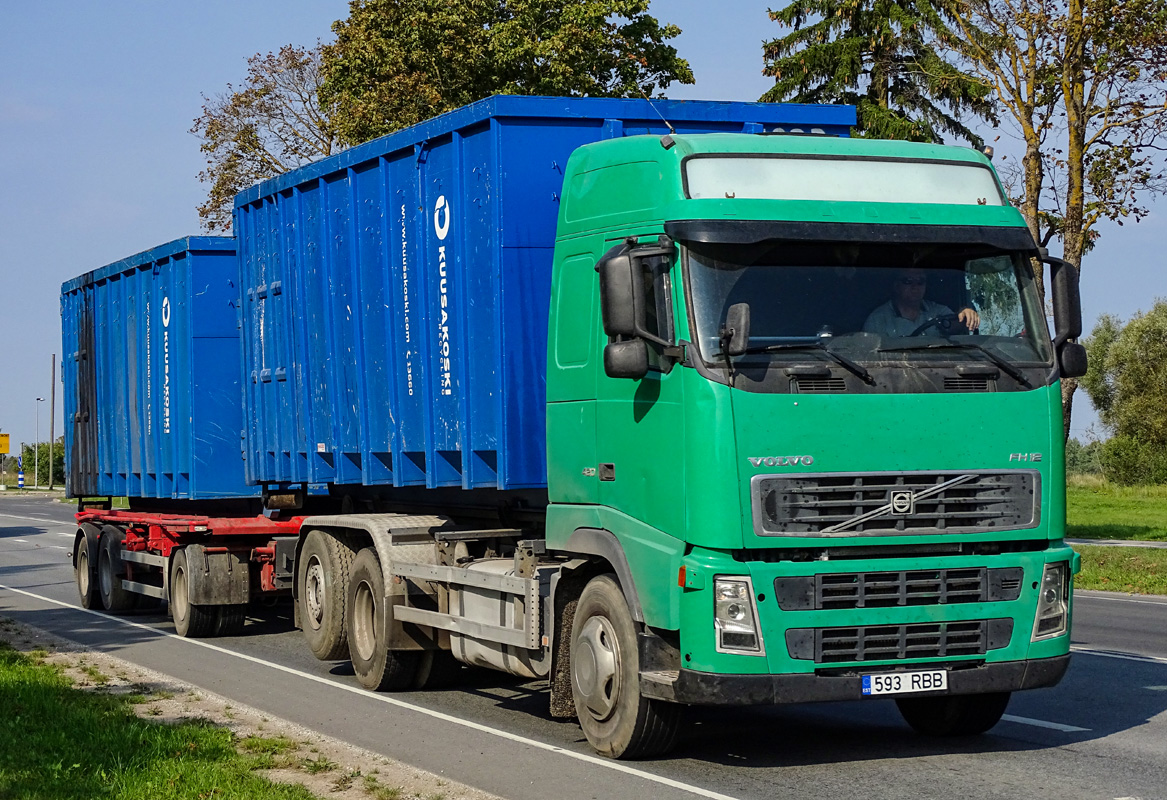 Эстония, № 593 RBB — Volvo ('2002) FH12.420