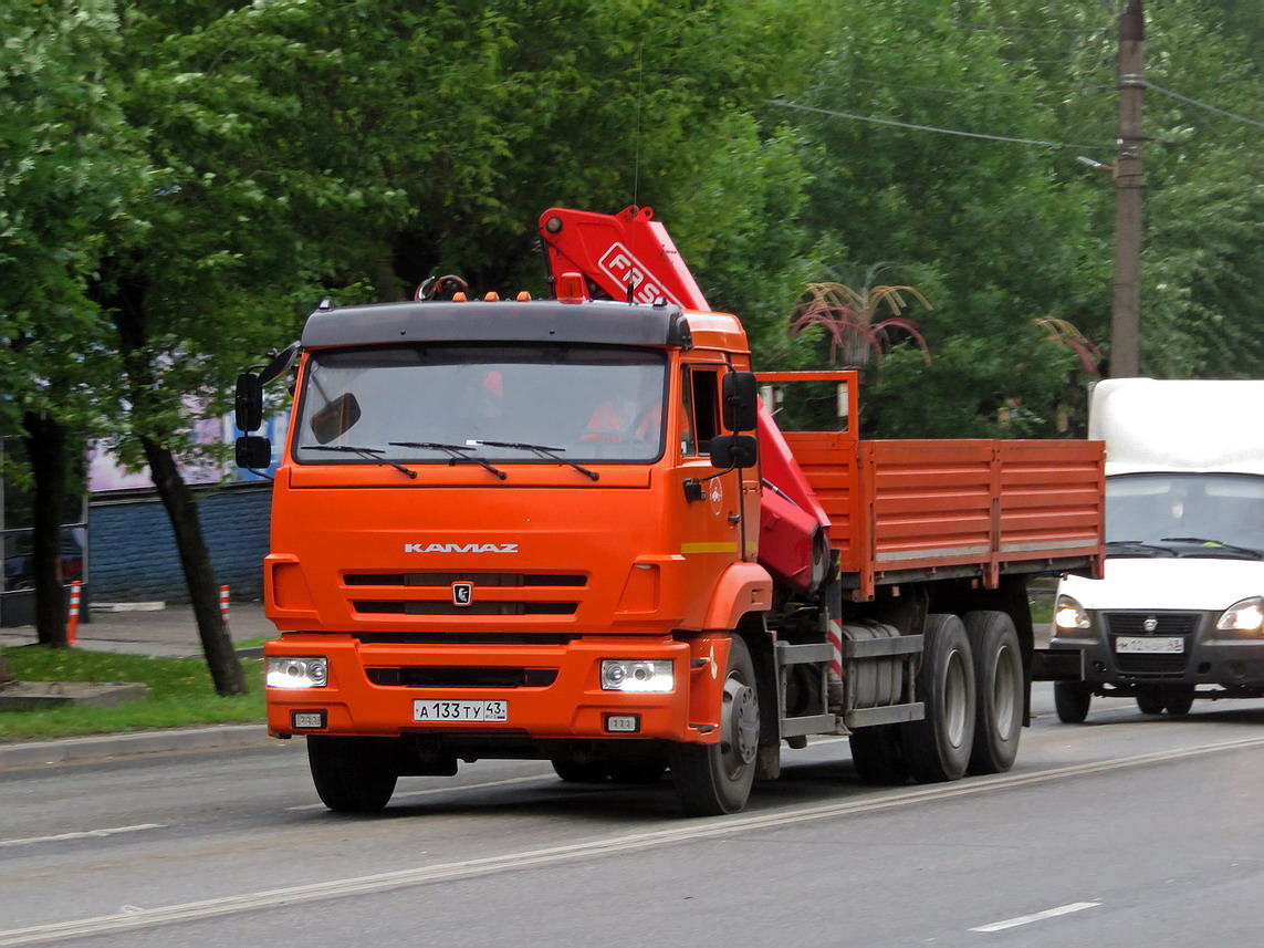 Кировская область, № А 133 ТУ 43 — КамАЗ-65115-A5(48)