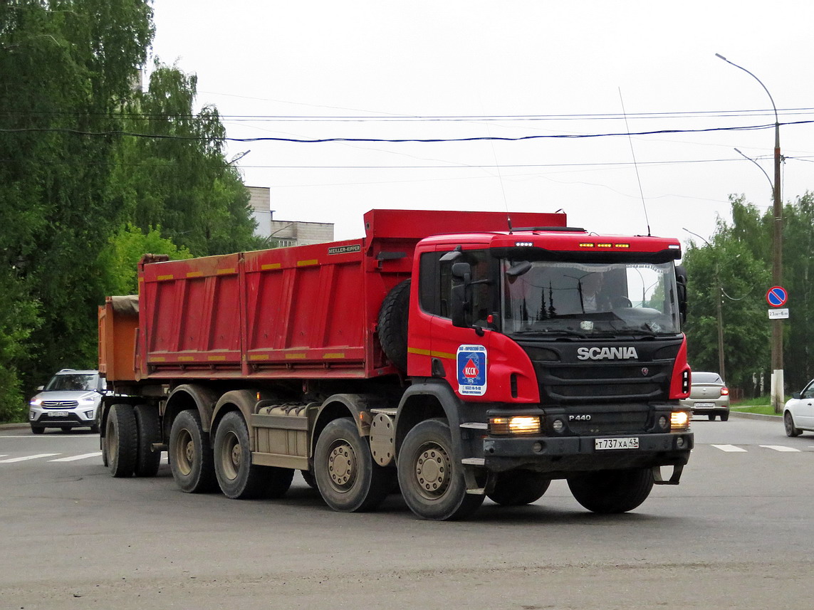 Кировская область, № Т 737 ХА 43 — Scania ('2011) P440