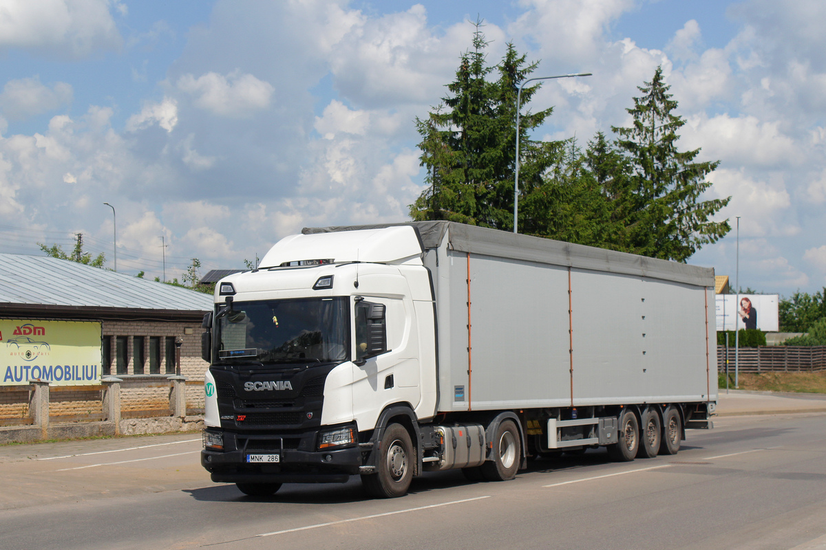 Литва, № MNK 286 — Scania ('2016) G-Series (общ. м)