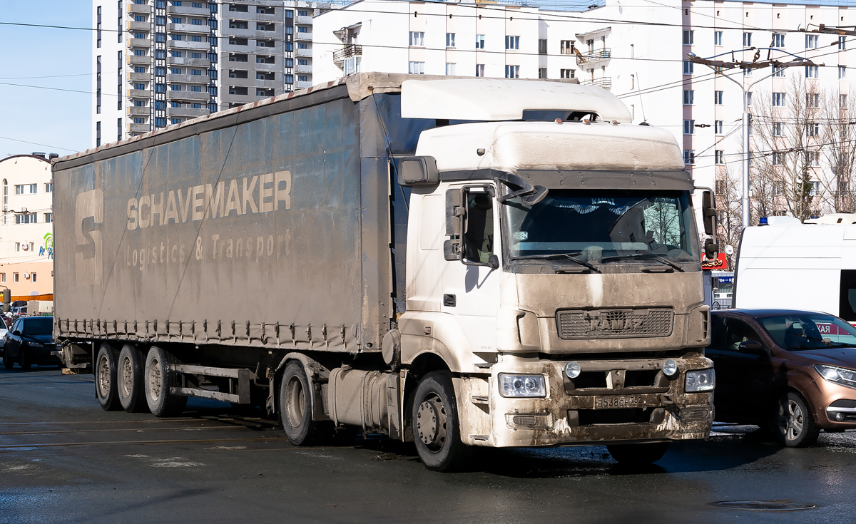 Башкортостан, № В 538 СН 702 — КамАЗ-5490-S5(87)