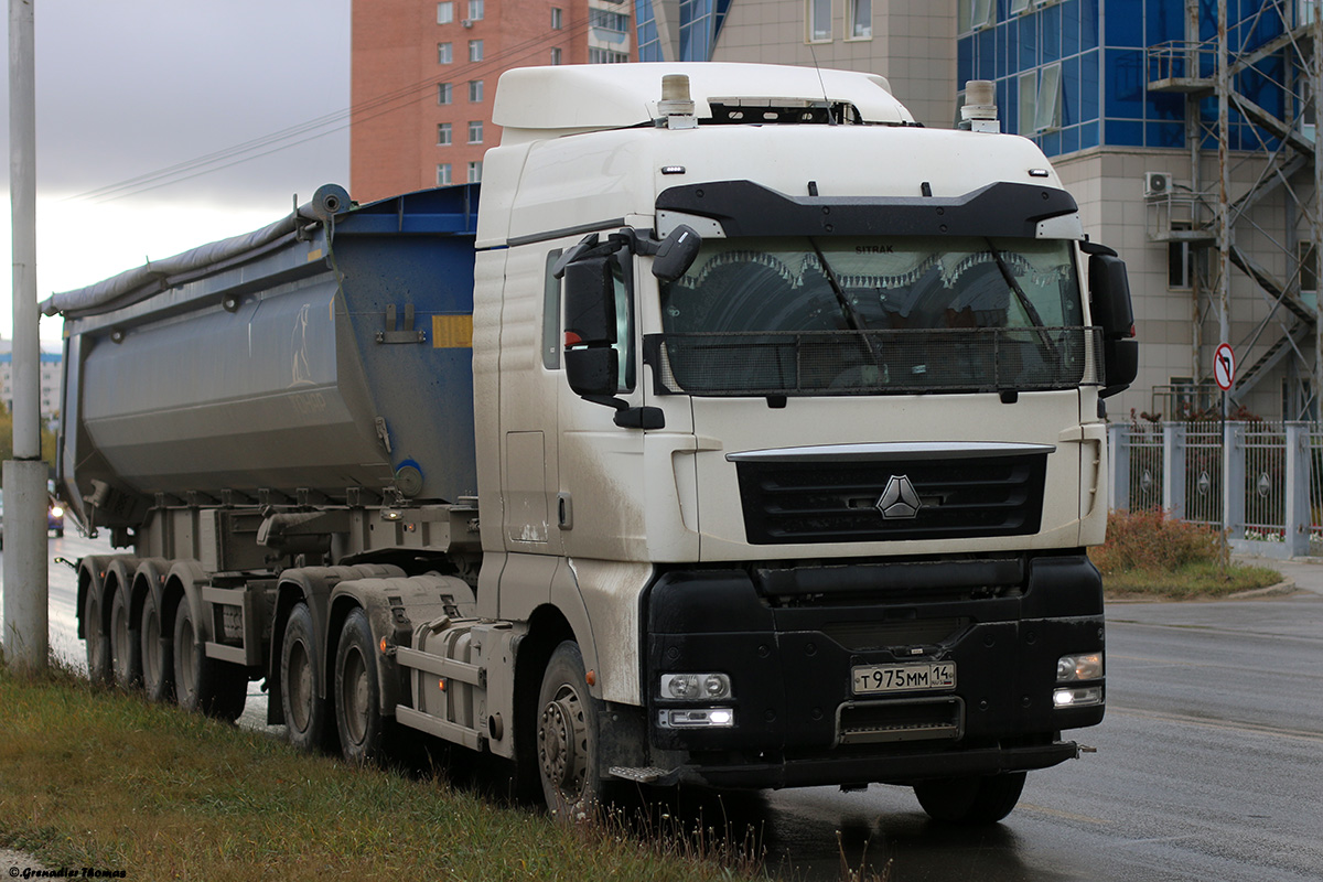 Саха (Якутия), № Т 975 ММ 14 — Sitrak C7H ZZ4256