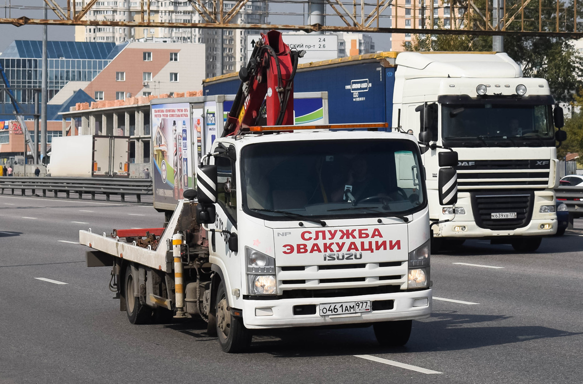 Москва, № О 461 АМ 977 — Isuzu NPR75 [Z7X]