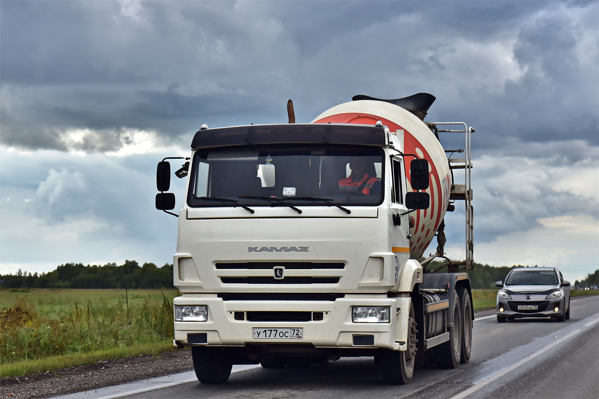 Тюменская область, № У 177 ОС 72 — КамАЗ-65115-A5(48)