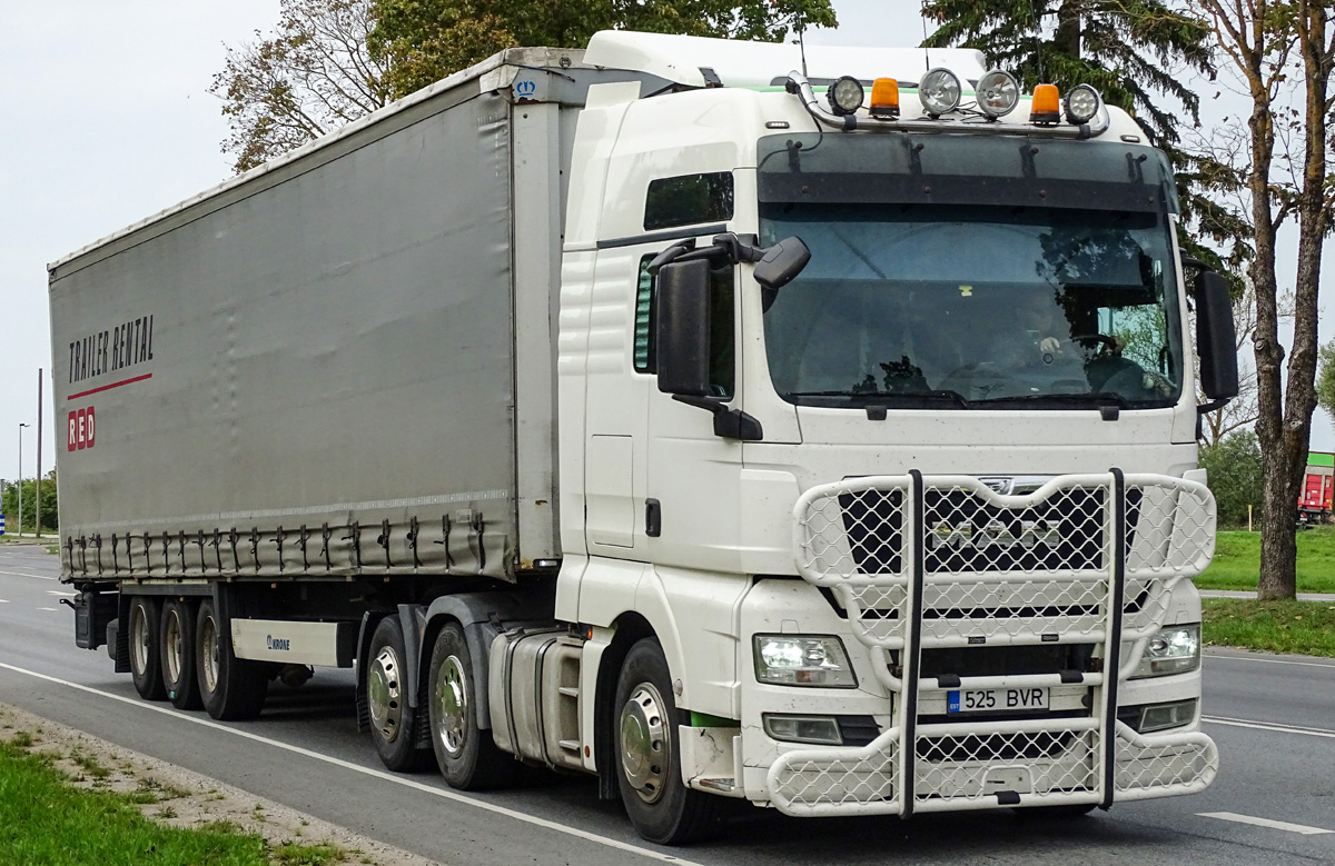 Эстония, № 525 BVR — MAN TGS 26.540