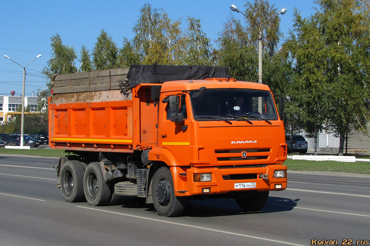 Алтайский край, № Р 116 УН 22 — КамАЗ-65115-A4(23)