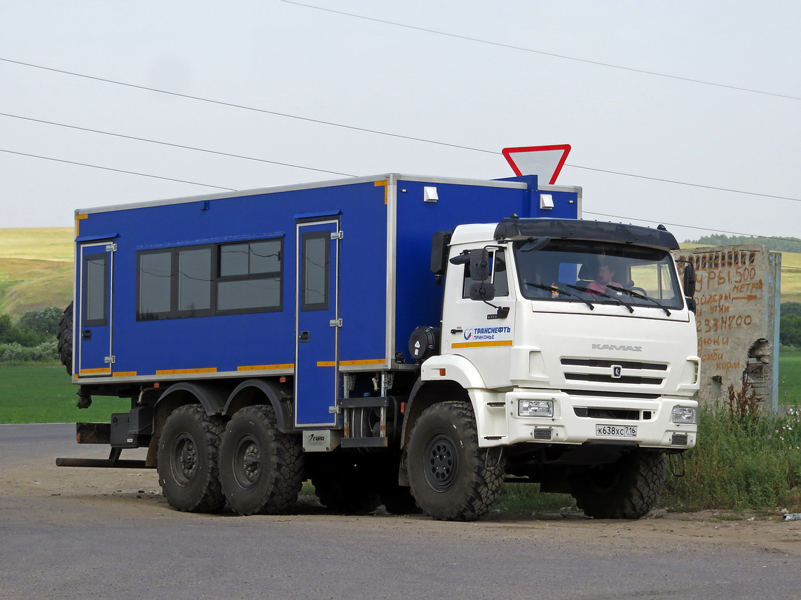 Татарстан, № К 638 ХС 716 — КамАЗ-43118-50