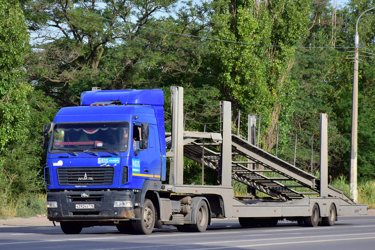Татарстан, № А 392 КЕ 716 — МАЗ-544019