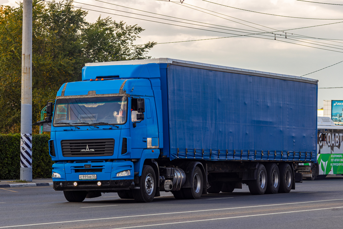 Омская область, № С 111 НЕ 55 — МАЗ-5440A9